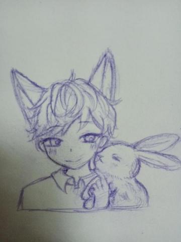 飛魚創作 - 手繪（未上色）