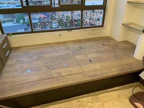 簡煥利 - 架高地板新增置物櫃