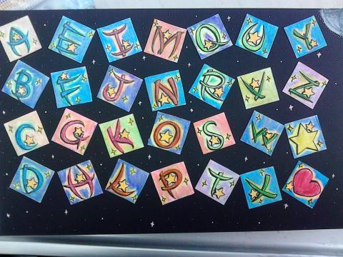 飛魚創作 - 英文字體形狀設計