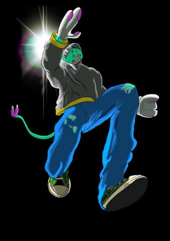 USE999插畫工作室 - 快樂跳