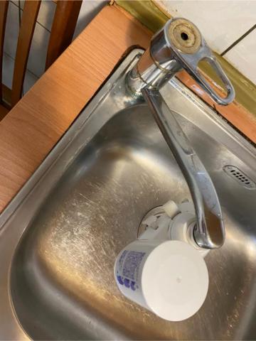 安倫清潔 - 廚房水龍頭清潔-後
