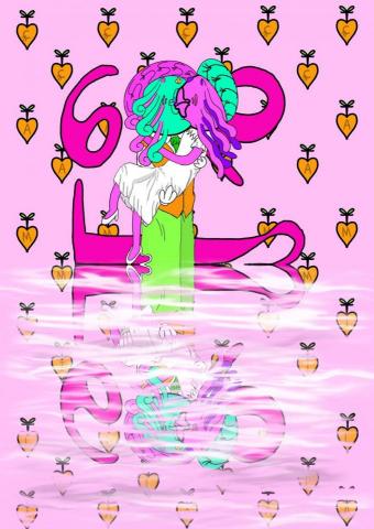 USE999插畫工作室 - 快樂獸與幸福獸的告白日6/21