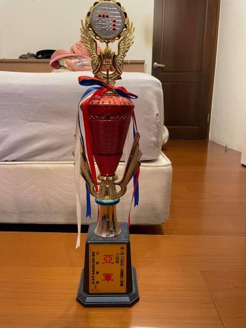 李宗翰 - 嘉義市日新杯6段組亞軍獎盃