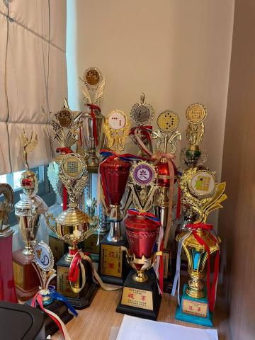 李宗翰 - 圍棋歷年所有獎盃紀錄