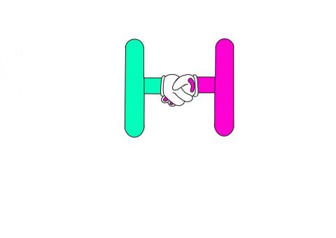 USE999插畫工作室 - 快樂獸與幸福獸logo 