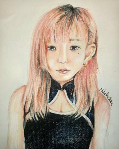 蔡家榕 - 比較精細的色鉛筆1000