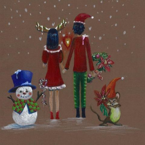 蔡家榕 - 也可以客制化卡片喔！！這是聖誕節系列300以上