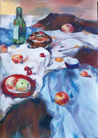 李元元 - 水粉臨摹