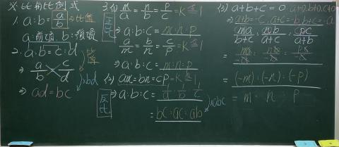 張程 張老師 - 授課板書