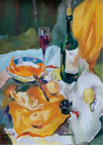 李元元 - 水粉臨摹