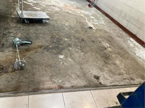 復佳企業（台中）統包工程 - 地面打除貼30*30