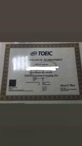 kai - 多益金色證書