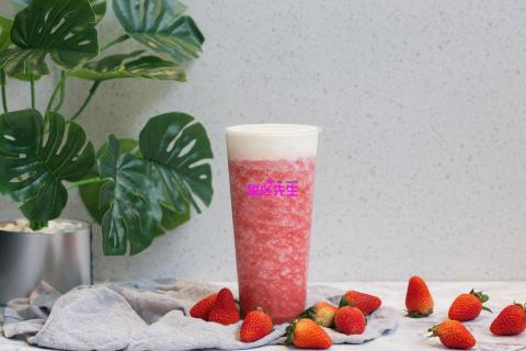 甜心先生 愛玉專賣店 - 草莓優格愛玉