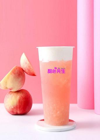 甜心先生 愛玉專賣店 - 水蜜桃愛玉