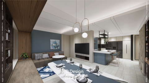 林易欣 - 室內3D渲染-森之藝術設計