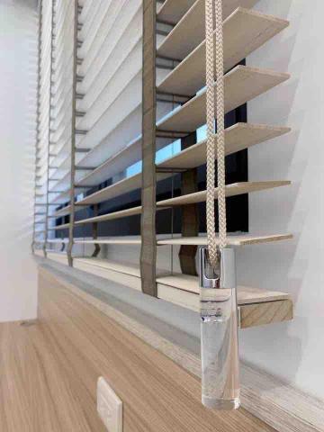 閣坊窗飾-老吳 - 荷蘭進口木百葉跟傳統木百葉相較起來更有質感許多