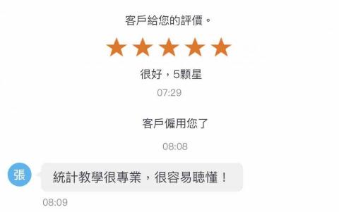 Max Wang - 客戶評價5顆星