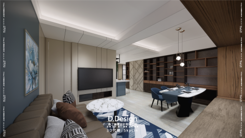 林易欣 - 室內3D渲染-森之藝術設計