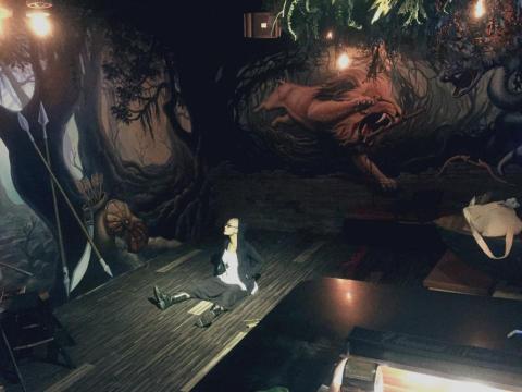 林川 - 'Lost in NEMEA' Darts Bar 牆面彩繪