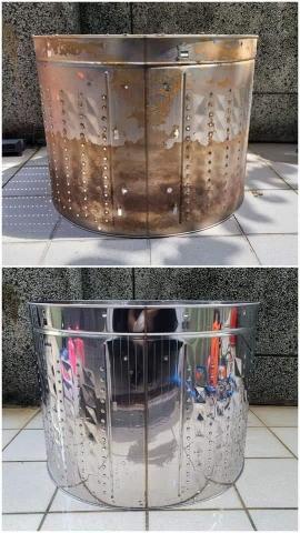 永美到府專業清洗 - 內桶清洗前後照片