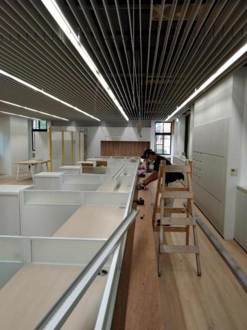 甄盈企業社 - 成功大學鋁槽燈安裝