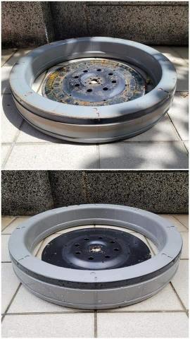 永美到府專業清洗 - 鐵盤清洗照片