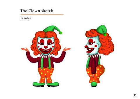 Abbygale  - 角色創作，使用Painter