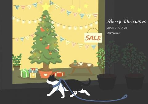 Lilian  - 平面設計/卡片設計/聖誕節卡片/明信片設計