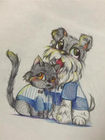 鼠飄飄 - 寵物手繪