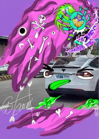 USE999插畫工作室 - 快樂搖滾啦 