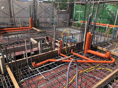 水電職人工作室 - 廁所管道配置