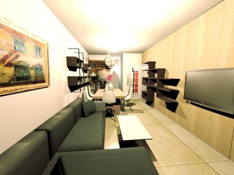 窗簾設計清潔小站 - 空間設計-立體圖