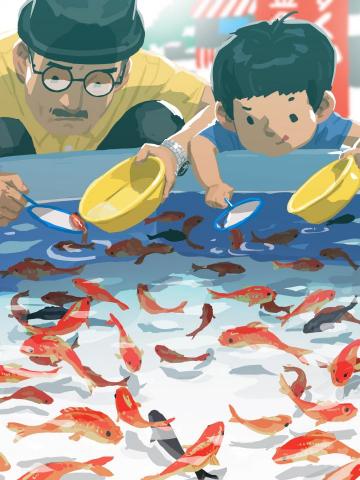 巧合作社 - 大小型插圖繪製。