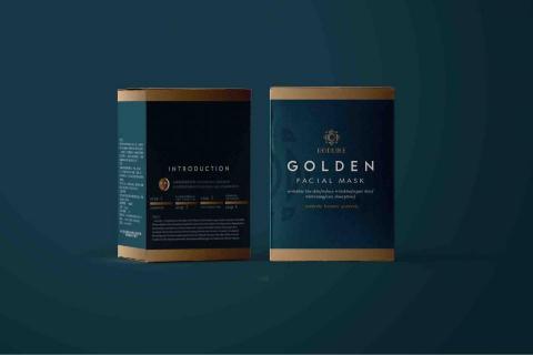 佘宗澈 - 金箔面膜包裝