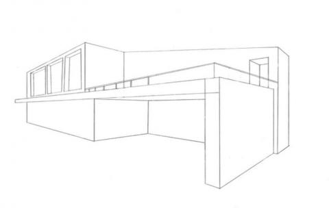 何新月 - 透視圖
