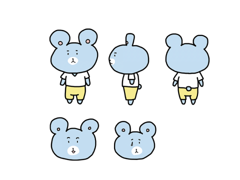 桌桌 - 可愛插圖