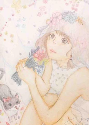 Ho Design - 花、人像插畫 Ho Design - 花、人像插畫