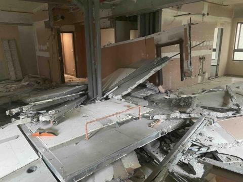 育達工程行 - 三峽 福容飯店 輕質水泥灌漿牆 