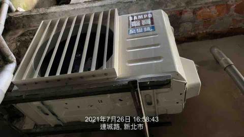 水晶晶冷氣工程 - 室外機引流加裝導風罩