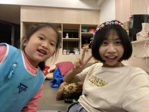 黃文宜 - 與家教學生??