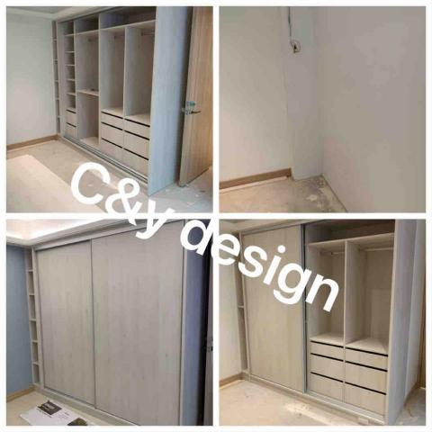 櫥櫃大小室 - 中山區 橫移門衣櫃