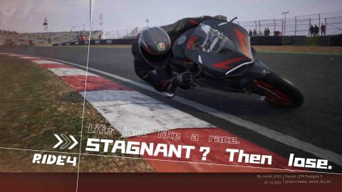 閆智翔 - RIDE4 二輪塗裝文宣