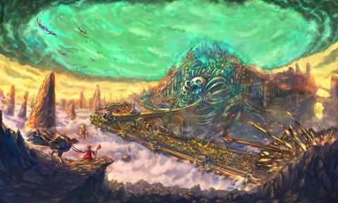 Arc弧光藝術 - 場景概念-下界黃昏