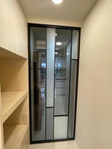 壹陸室內裝修設計 - 分割造型玻璃拉門
手作電器櫃