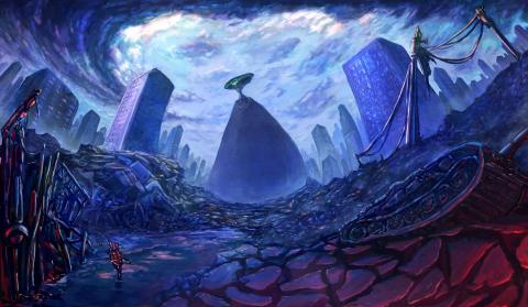 Arc弧光藝術 - 場景概念-灰燼僧