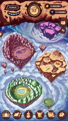 Arc弧光藝術 - 遊戲設計UI