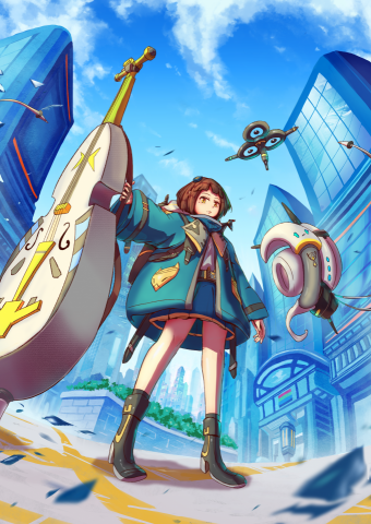 Arc弧光藝術 - 日式角色設計_神話彼方專案