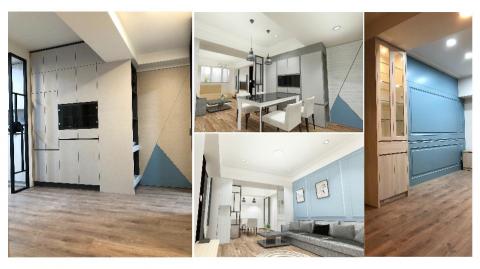 康禾設計有限公司 - 3D圖與改造後實景