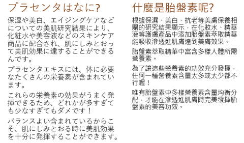 艾米想設計 - 日譯中成分說明翻譯