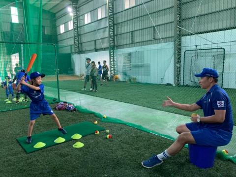 棒球教練 - 林冠宏 - 幼兒棒球班教學(個別指導)